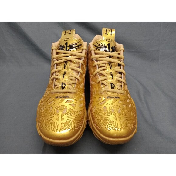 Puma Boys MB.04 Sneakers Golden Child JR Edittion Gold Size 7 NEW NO BOX! - Picture 10 of 11
